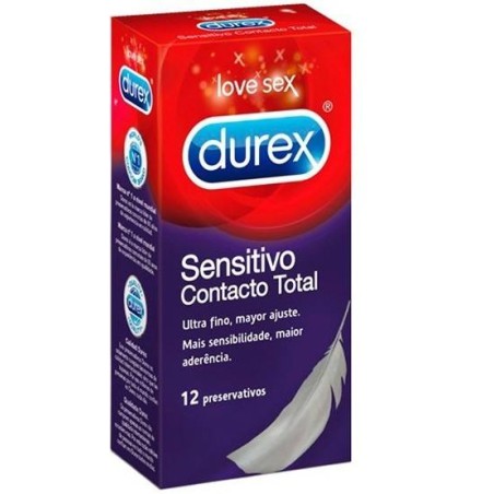 Preservativos-Durex-Sensitivo-Contacto-Total-12 Uds.
