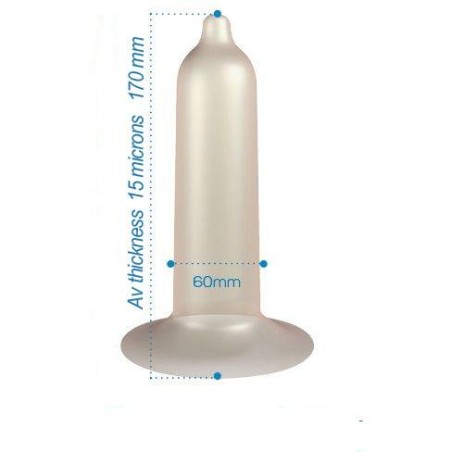 Condón Pasante sin látex Unique