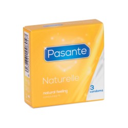 Condones Pasante Natural 3 unidades