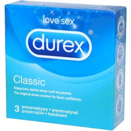 Condón DUREX natural comfort 3 unidades