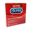 Condones durex sensitivo suave 3 Unidades