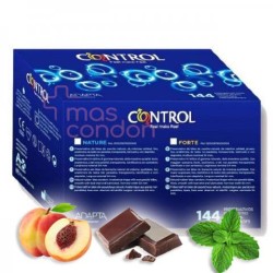condones-control-fussion-sabores-caja-144-unidades