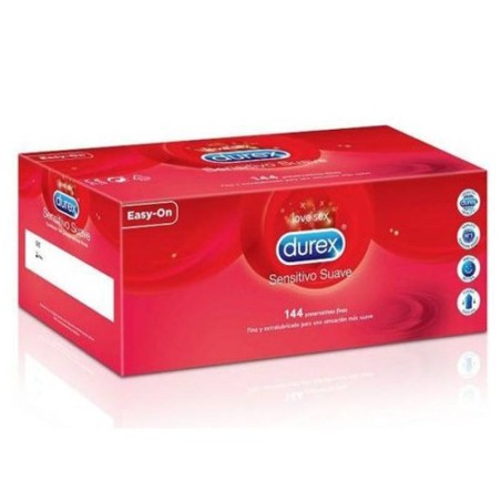 Condones Durex sensitivo suave caja de 144 unidades