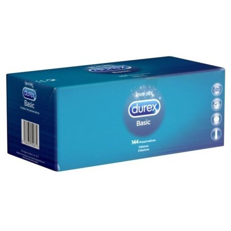 Condón Durex Basic Natural - 144 unidades