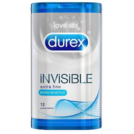 Preservativo Durex Invisible Sensitivo 12 Uds.