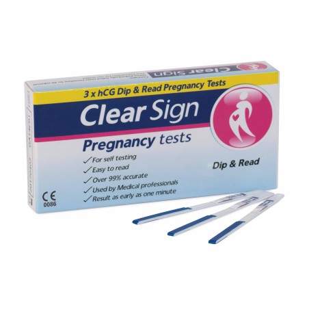 Pasante Condones Pasante Test de embarazo pack de 3 und