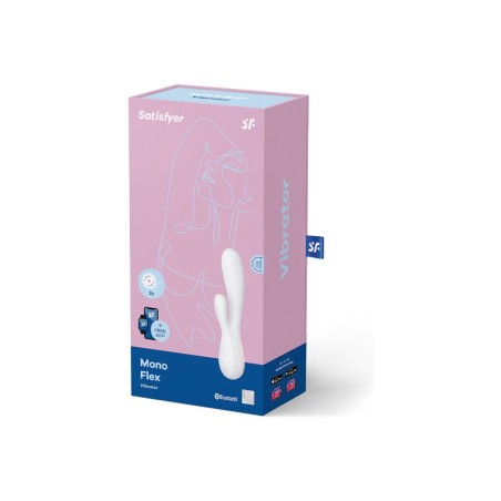 Satisfyer Vibradores Satisfyer Mono Flex Blanco/Rojo