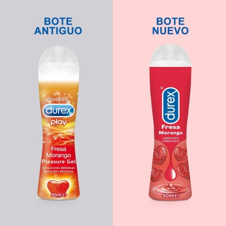 Lubricantes Durex Play Fresa