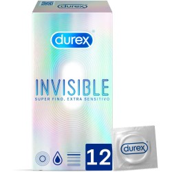 Condón Durex Invisible Sensitivo 12 Uds.