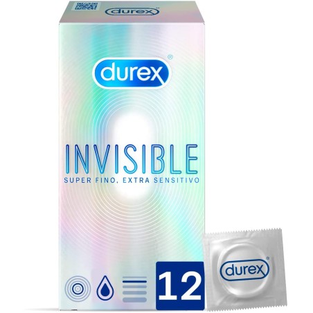 Condón Durex Invisible Sensitivo 12 Uds.