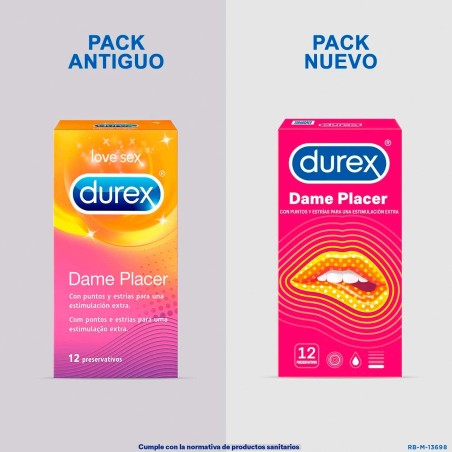 Condones-durex-dame Placer-12-Uds.