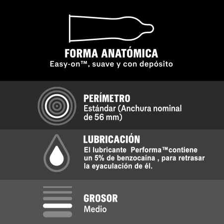 Condón DUREX placer