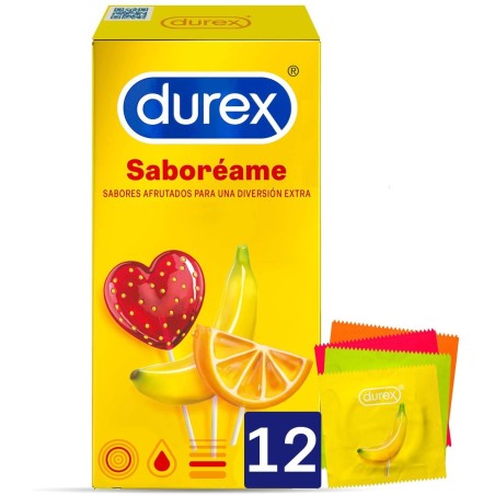 Condones Durex Saboréame 12 Uds.