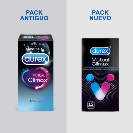 Condón Durex Mutual Climax 12 Uds.