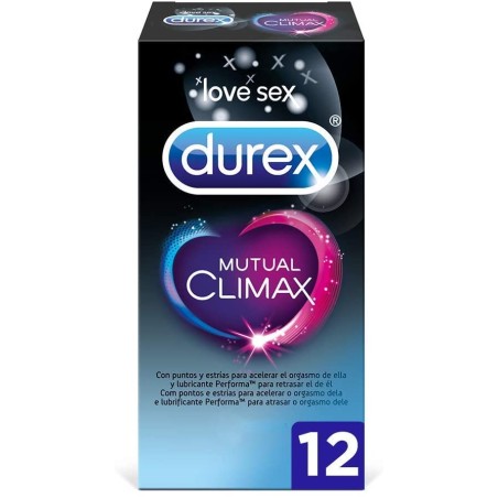 Condón Durex Mutual Climax Caja de 12 Uds.