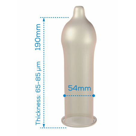 Condones Pasante Natural Regular 3 uds Anatómicos