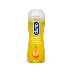 Durex Masaje Lubricante 2 en 1 con Afrodisiaco Ylang 200ml