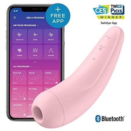 Satisfyer Curvy 2+ Rosa con App