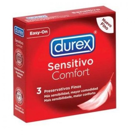Durex sensitivo suave 3 Unidades