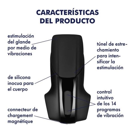 Masturbador Satisfyer Men Vibration - Características