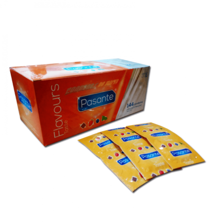 Preservativos Pasante varios Sabores - 144 unidades