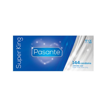 Condón Pasante Super King XXL 144 Unidades