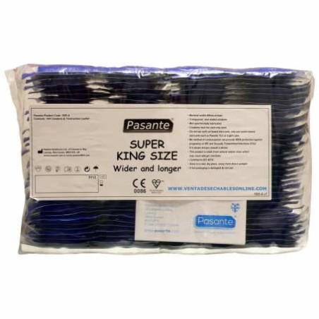 Preservativos Pasante Súper King XXL 144 Unidades