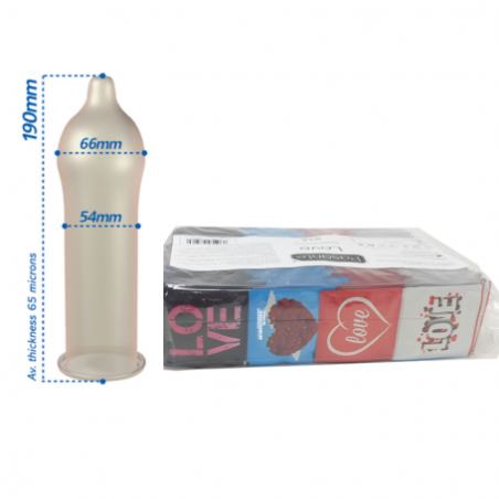 Preservativo Pasante Love Bolsa de 144 Uds.