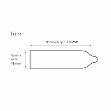 Condón Pasante Talla Pequeña S 144 Uds.