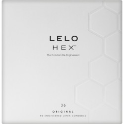 Condones LELO HEX CAJA 36 UNIDADES CAJA COMPRAR
