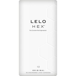 Condones LELO HEX CAJA 12 UNIDADES hexagonal
