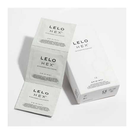 Condones  LELO HEX estimulantes