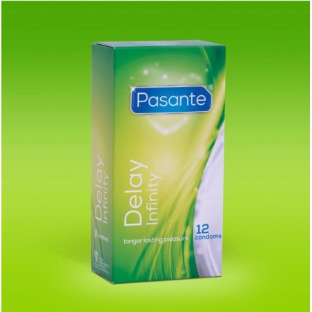 Condones retardantes 12 Unidades Pasante delay infinity