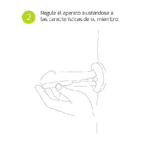 Alargador de pene Gnetics Extender