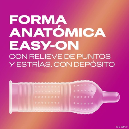 Preservativos Durex Dame Placer 12 Uds. Forma anatómica