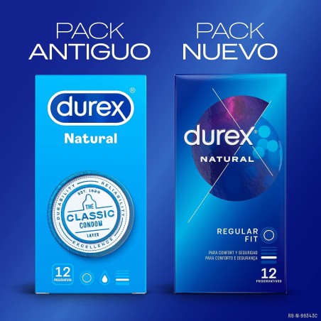 Condón Durex Natural Comfort 12 Uds.-anterior-y-nuevo-diseño