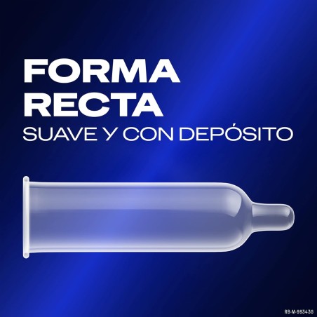 Condón Durex Perfect Connection 10 unidades forma recta