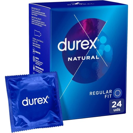 Condón Durex Natural Plus 24 Unidades-nuevo-diseño
