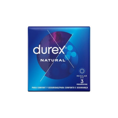 Condón Durex Natural Comfort 3 Uds.