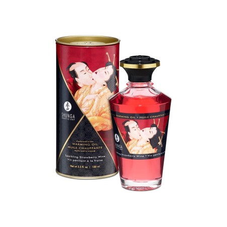 Aceite Afrodisíaco Shunga Fresa/Cava 100ml: Placer Sensorial