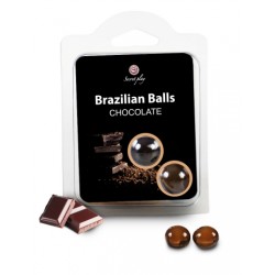 Secret Play Set 2 Brazilian Balls con Aroma a Chocolate orgasmo
