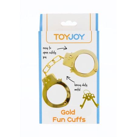 Esposas Metálicas Gold toy joy