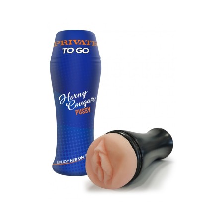 Masturbador Vagina Private Horny Cougar To Go ejaculacion