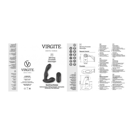 Vibrador Prostático P1 con Control Remoto - doble motor