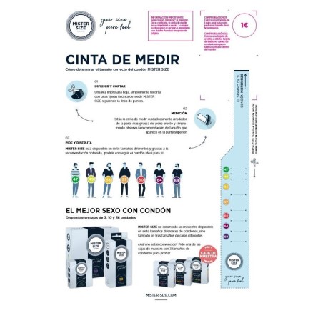 Mister Size Pure Feel Extra Fino 57 mm - Aumenta Tu Placer con 10 Unidades - extrafinos