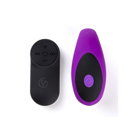 Vibrador G-Spot & Clitorial E12 Morado 2 en 1