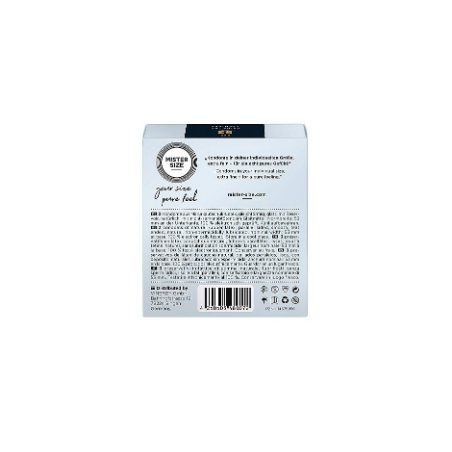 Preservativos Mister Size Pure Feel Extra Fino
