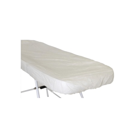 Sabanas desechables ajustables 80 x 210cm - 25 gr (PP) - 100 unidades