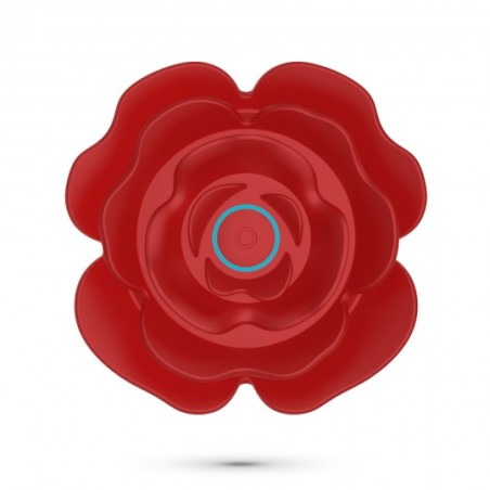 Rosa del Placer con Vibración y Empuje Romeo Espectacular