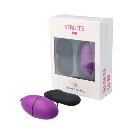 Huevo Vibrador G2 Morado de Virgite: El Éxtasis en la Palma de tu Mano